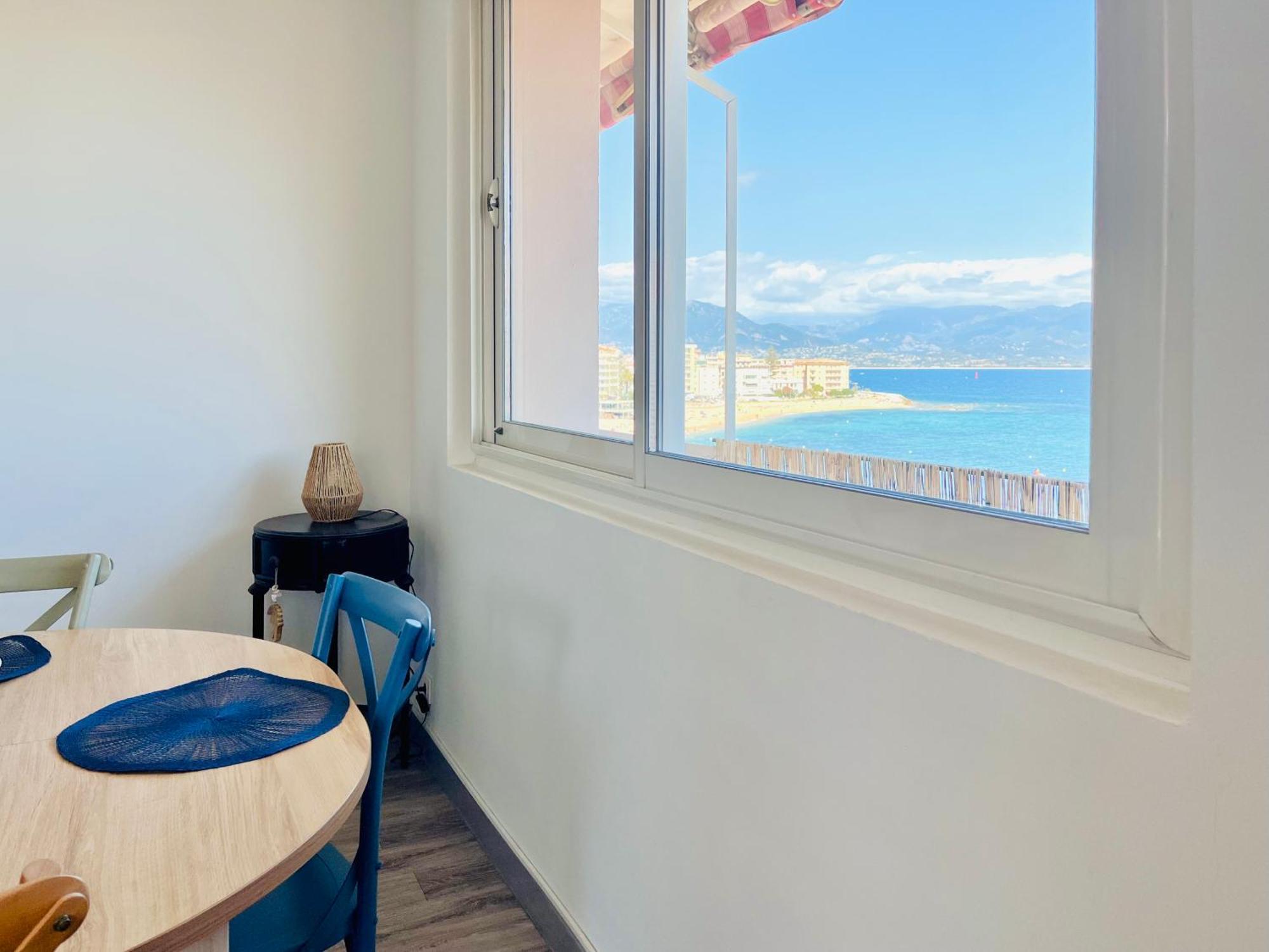 Front De Mer Beau T3 Climatise Balcon Parking Ajaccio Ajaccio  Ngoại thất bức ảnh